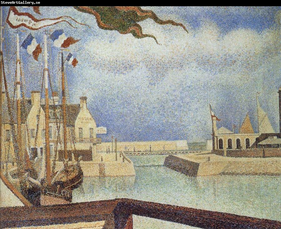 Georges Seurat The Sunday of Port en bessin